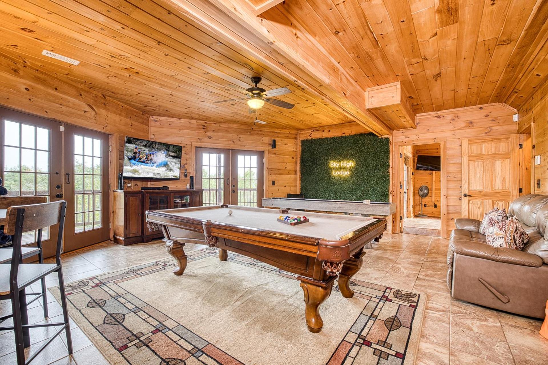 Sky High Lodge By Bk Stays. Large Cabin. Amazing Views. Game Room. Jacuzzi. Six Bedrooms. Sleeps 12 Blue Ridge Exterior foto