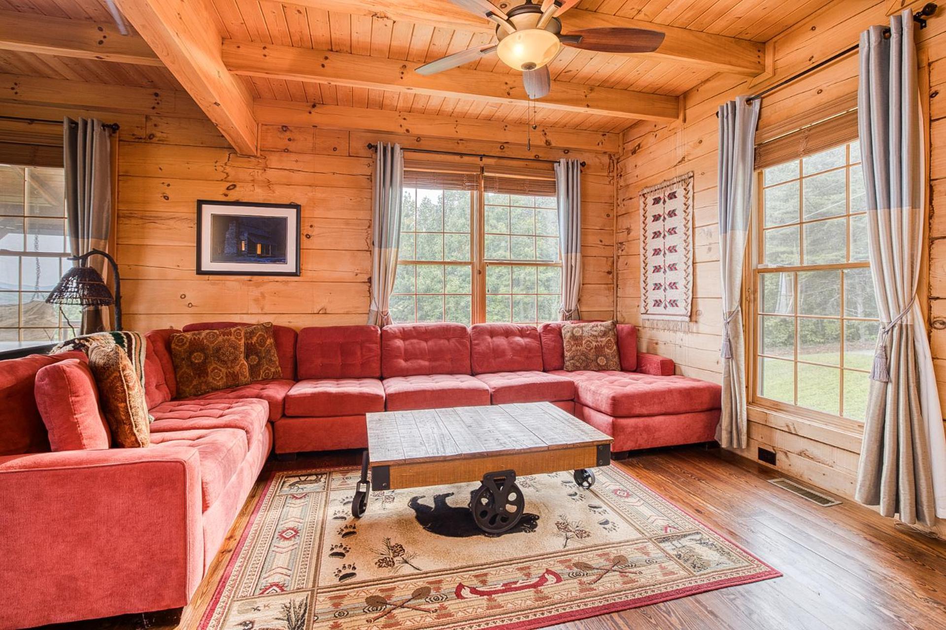 Sky High Lodge By Bk Stays. Large Cabin. Amazing Views. Game Room. Jacuzzi. Six Bedrooms. Sleeps 12 Blue Ridge Exterior foto